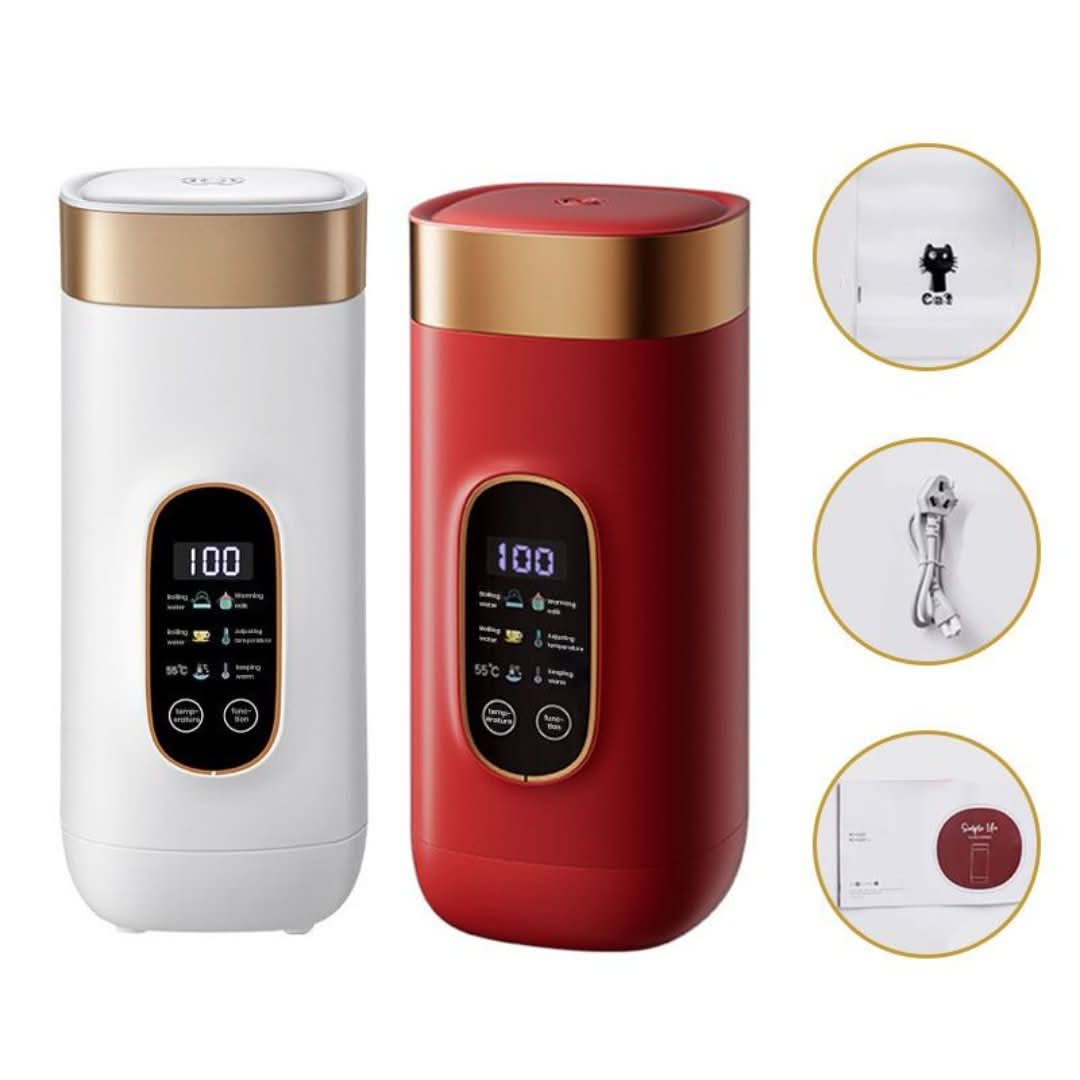Portable Travel Mug for Hot Beverages – Insulated Cup for Coffee and Tea on the Go