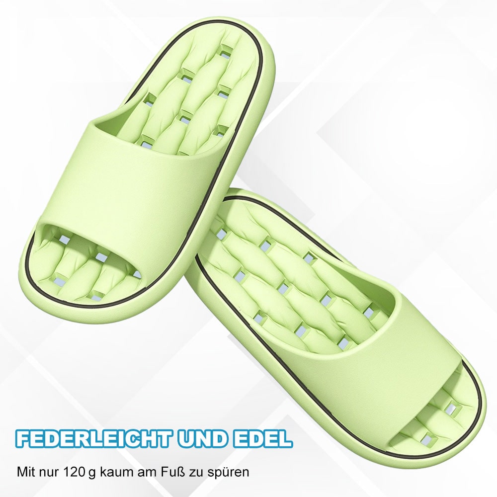 Drainage Hole Shower Slides Anti Slip Soft Foam Quick Dry Eva Bathroom Slip-on Sandals - Image 5