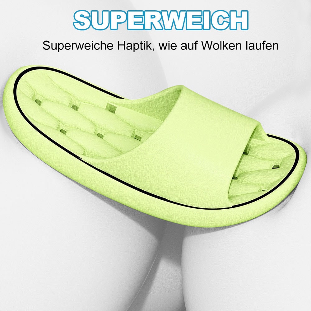 Drainage Hole Shower Slides Anti Slip Soft Foam Quick Dry Eva Bathroom Slip-on Sandals - Image 6