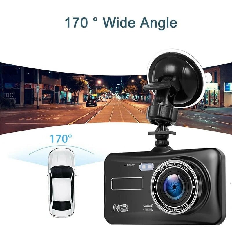 Dual Dash Cam 1080p Full HD Car Camera with Front and Rear View Lcd Screen and Waterproof - Image 4