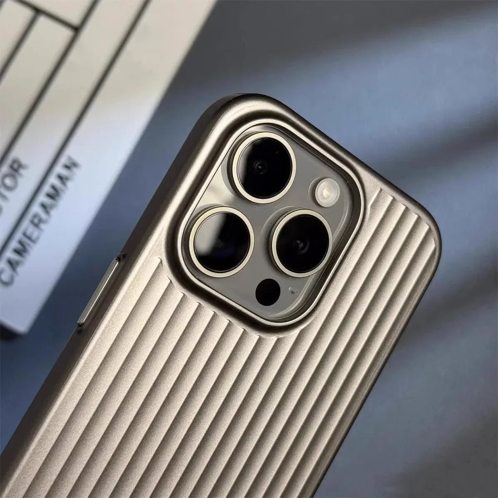 Dust Proof Iphone Case Ribbed Texture Matte Finish Slim Profile Raised Camera Protection - Image 3