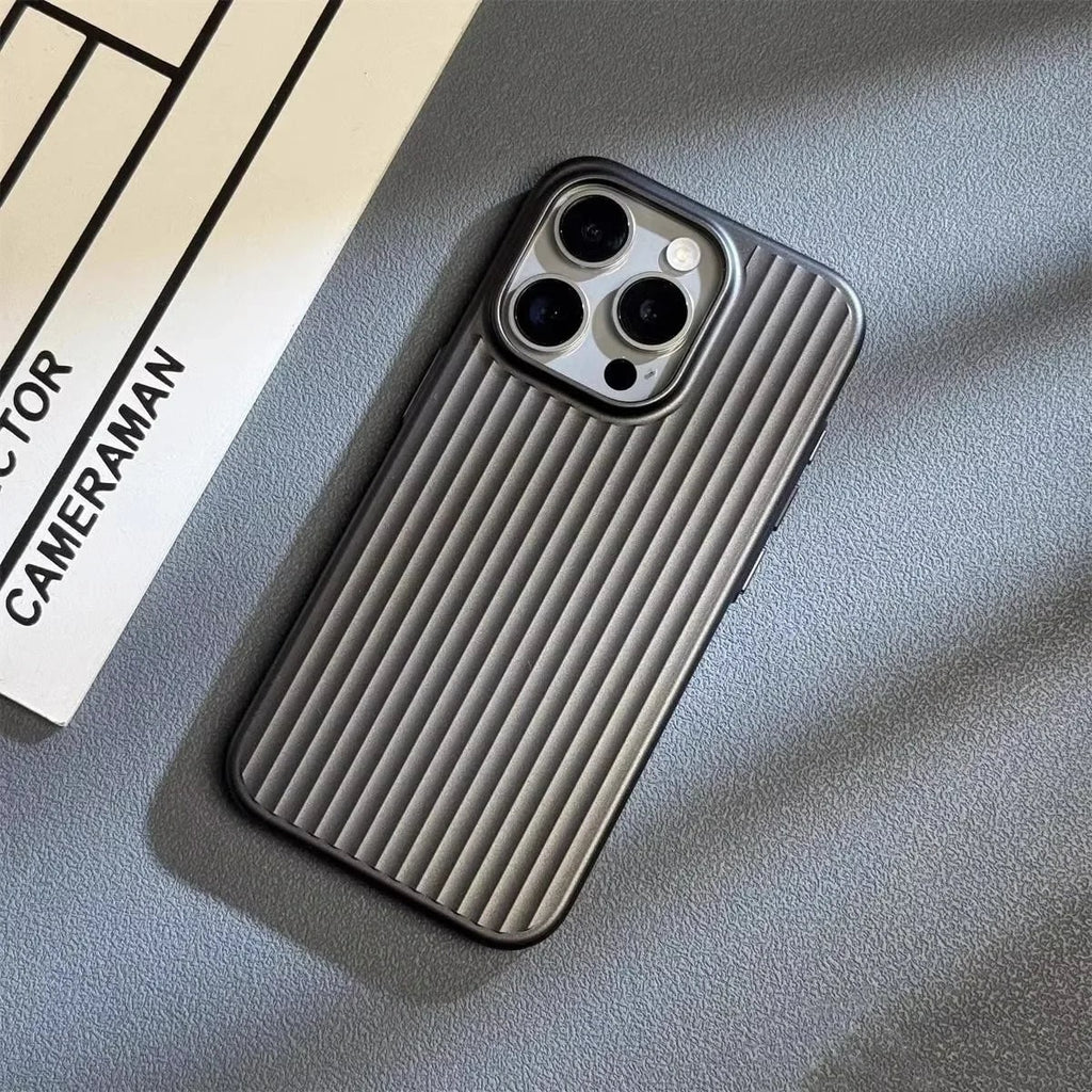 Dust Proof Iphone Case Ribbed Texture Matte Finish Slim Profile Raised Camera Protection - Image 6