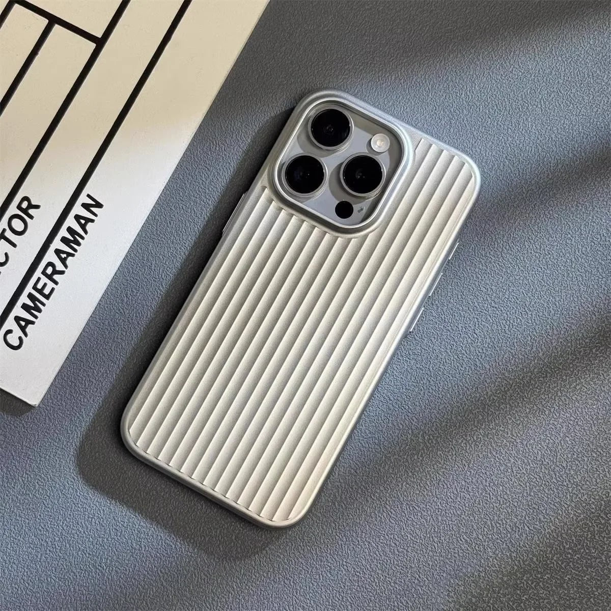 Dust Proof Iphone Case Ribbed Texture Matte Finish Slim Profile Raised Camera Protection - Image 7