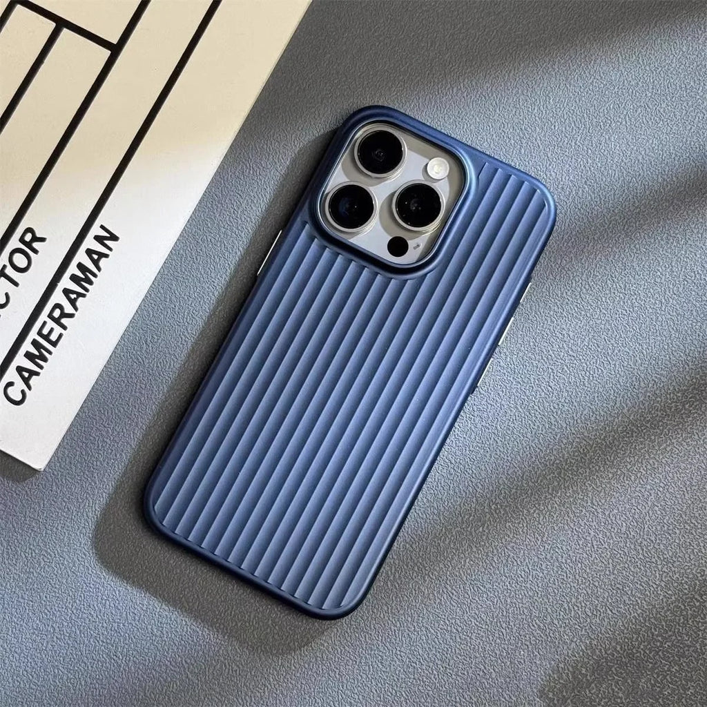 Dust Proof Iphone Case Ribbed Texture Matte Finish Slim Profile Raised Camera Protection - Image 8