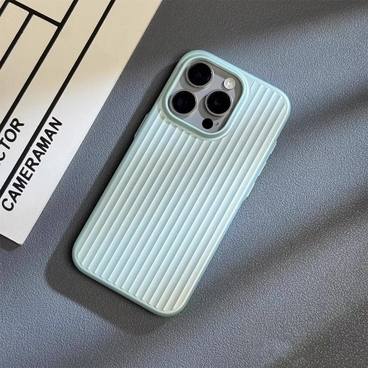 Dust Proof Iphone Case Ribbed Texture Matte Finish Slim Profile Raised Camera Protection - Image 9