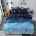 Duvet Cover Set with Sheets and Pillowcases Reversible Bedding Queen Size - Image 2