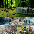 Multifunctional Emergency Radio – Compact All-In-One Preparedness Device