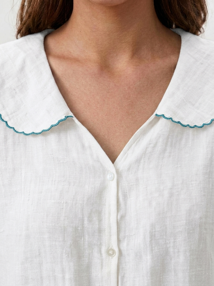 Effortless Linen Blouse