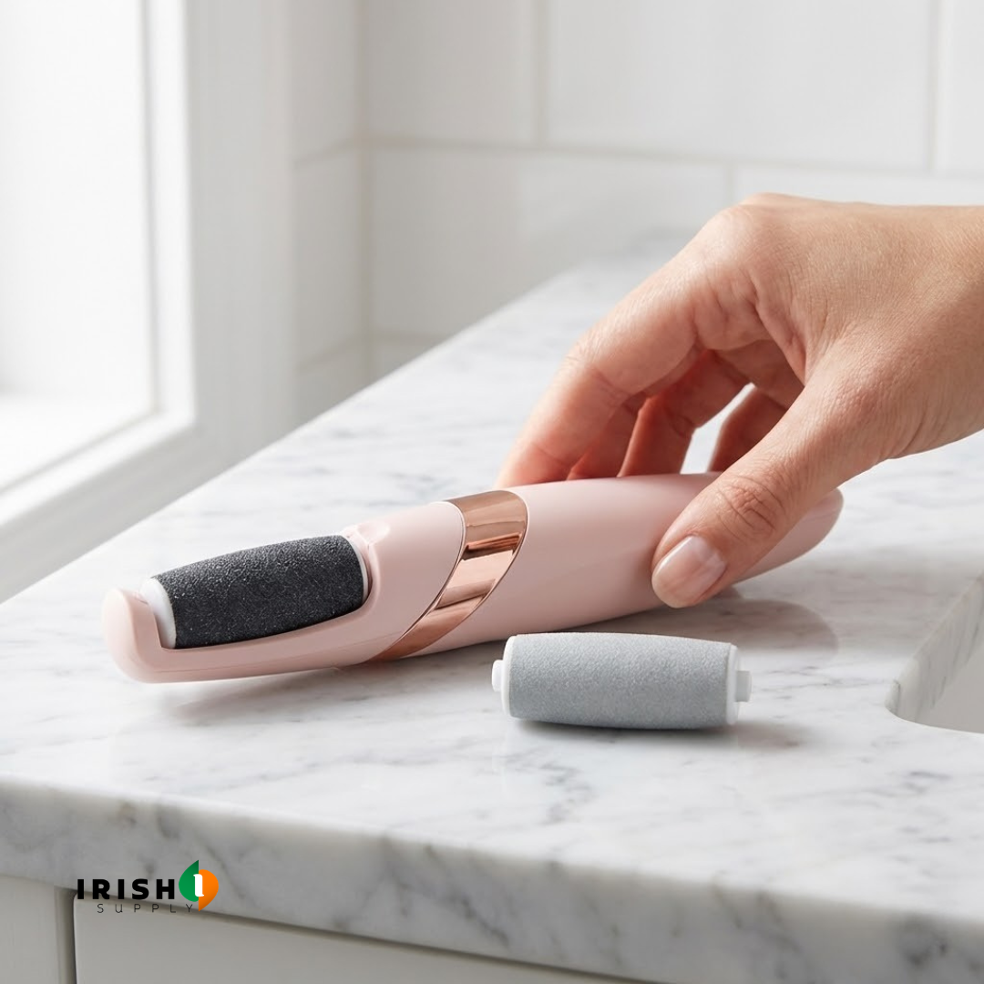 Electric Foot File and Callus Remover with Dual Speed Rechargeable Design - Image 3