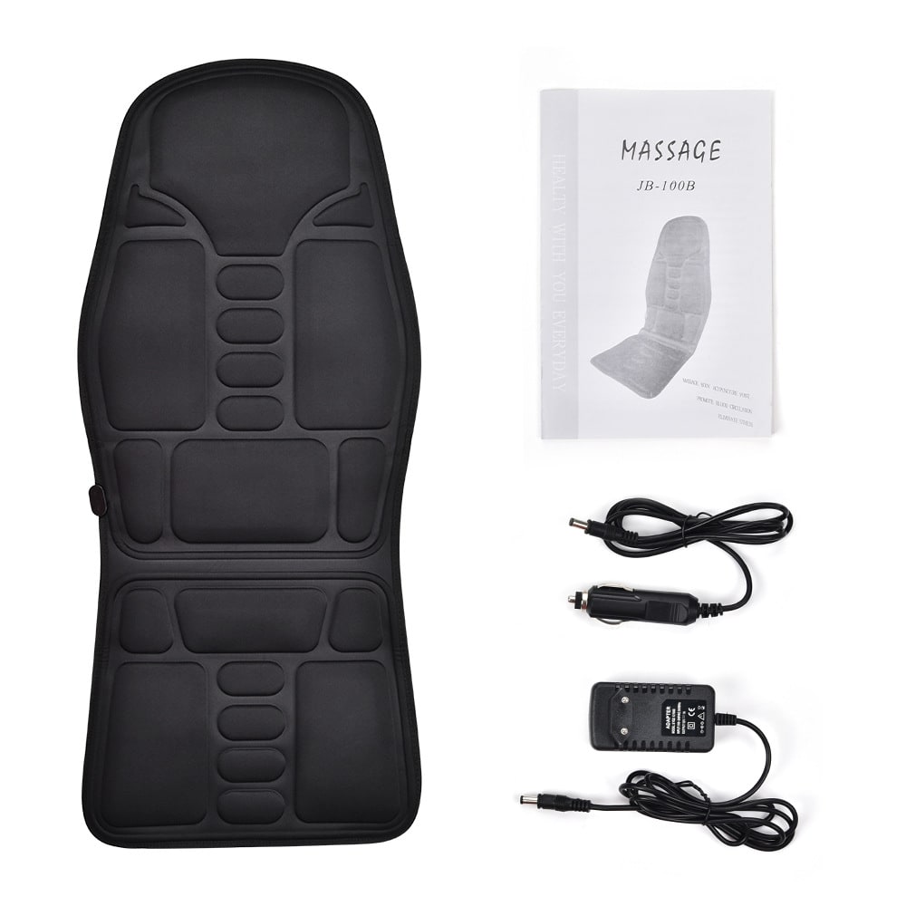 Electric Heated Massage Seat Cushion with Memory Foam for Desk Chair and Office with Remote Control - Image 5