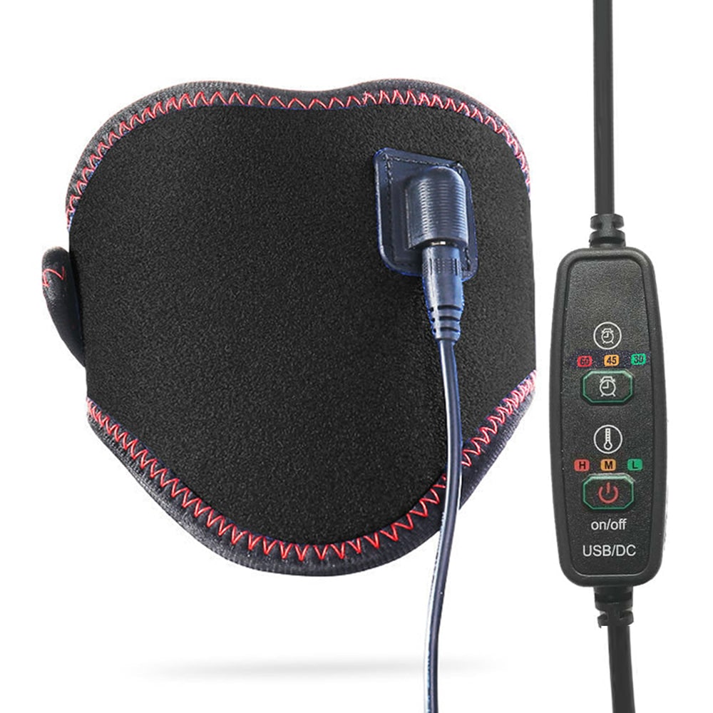 Electric Heated Neck Wrap and Heating Pad with USB Controller and Heat Settings Pillow - Image 3