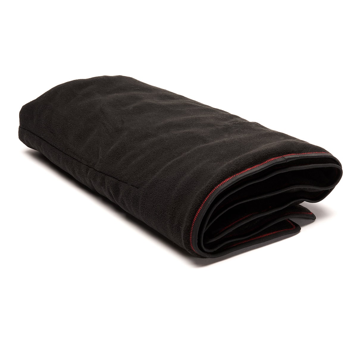 Electric Heating Pad for Lower Back Pain with Fleece Cover and Red Stitching Menstrual - Image 3