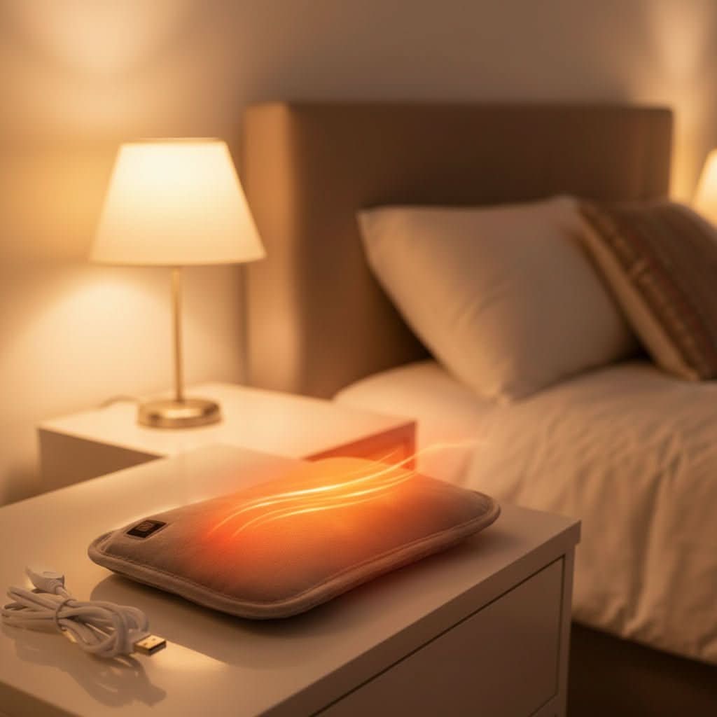 Electric Heating Pad with Portable USB Power and Adjustable Temperature Settings - Image 1