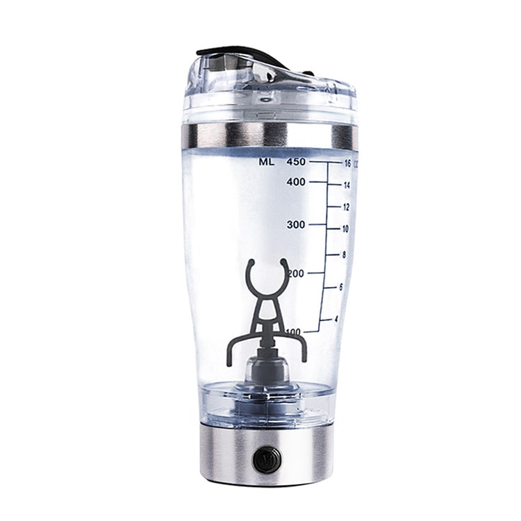 Electric Protein Drink Shaker Bottle with USB Charging and Mixing Paddle for Powder Shakes - Image 9