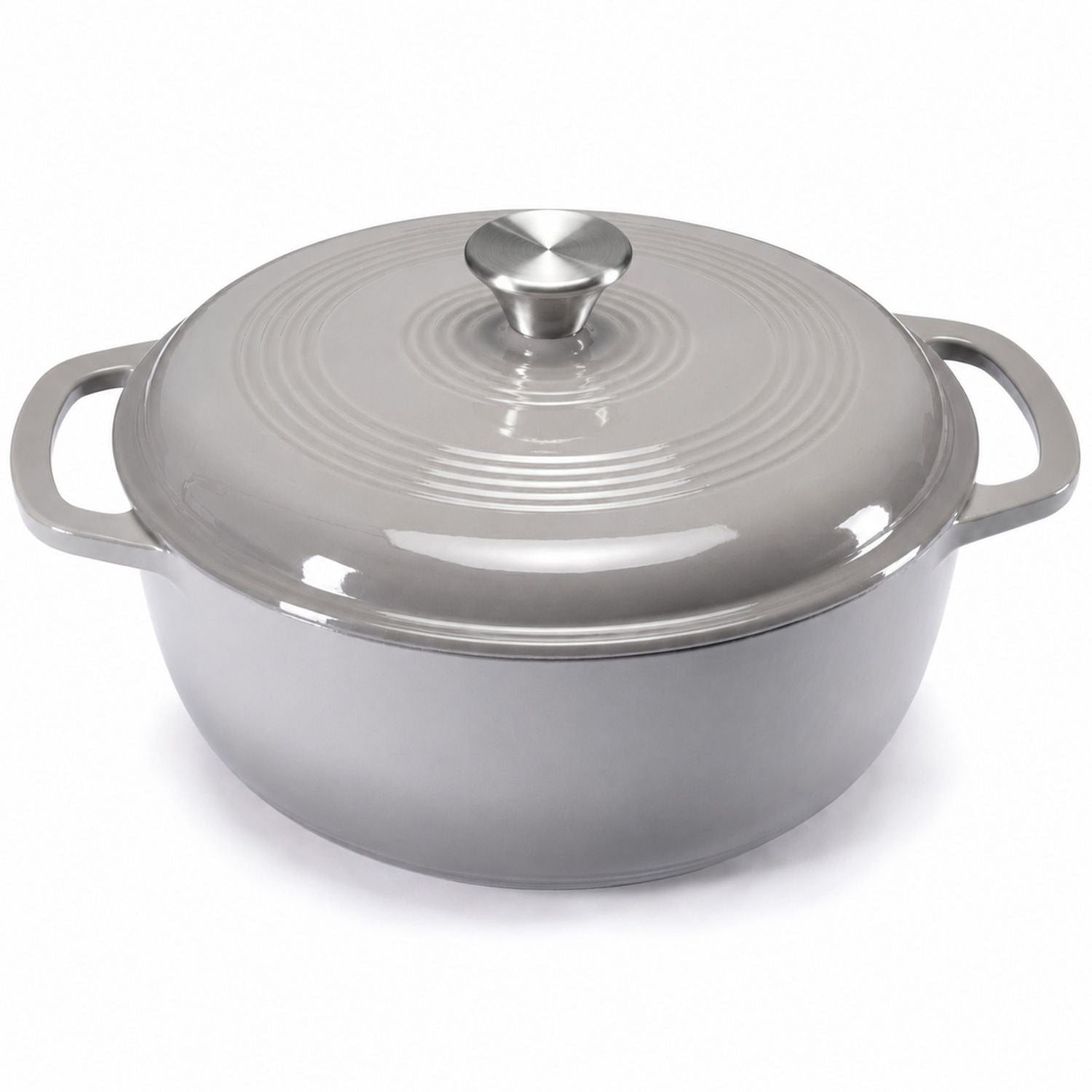 Enameled Cast Iron Dutch Oven Pot with Lid for Bread Baking and Braising 6 Quart Cookware - Image 4