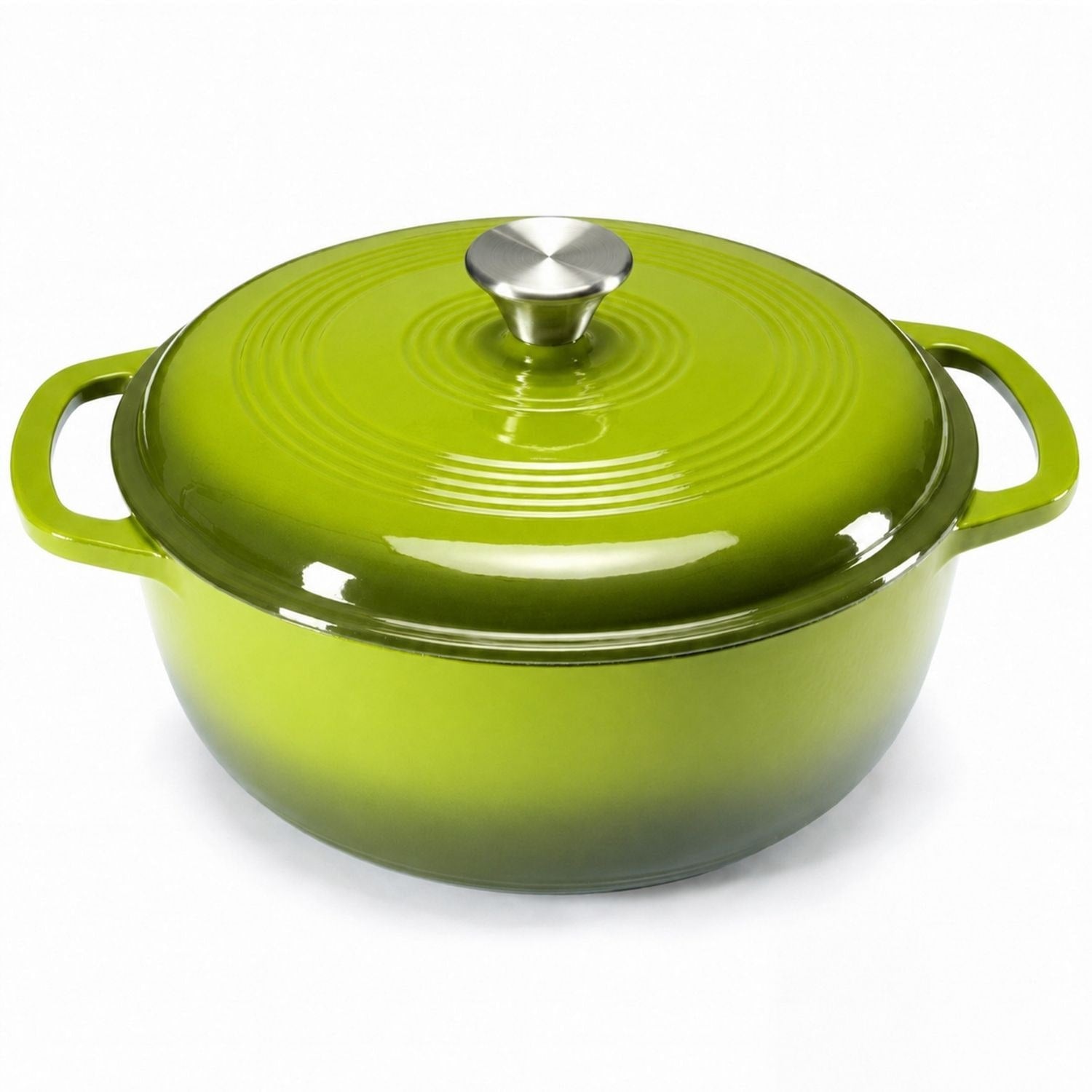 Enameled Cast Iron Dutch Oven Pot with Lid for Bread Baking and Braising 6 Quart Cookware - Image 7