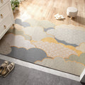 Entryway Doormat with Christmas and Halloween Coir Design Indoor Outdoor Dirt Trapping Low Profile - Image 1