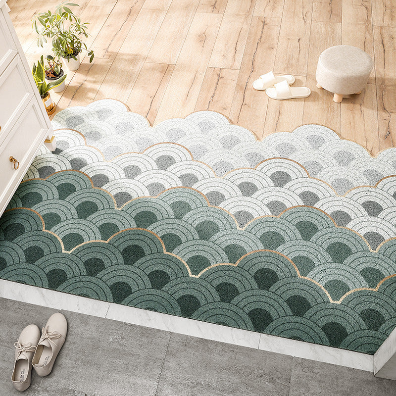 Entryway Doormat with Christmas and Halloween Coir Design Indoor Outdoor Dirt Trapping Low Profile - Image 9