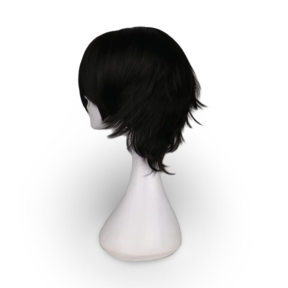 Epic Anime Cosplay Wig for Halloween Costumes with Layered Synthetic Hair - Image 5