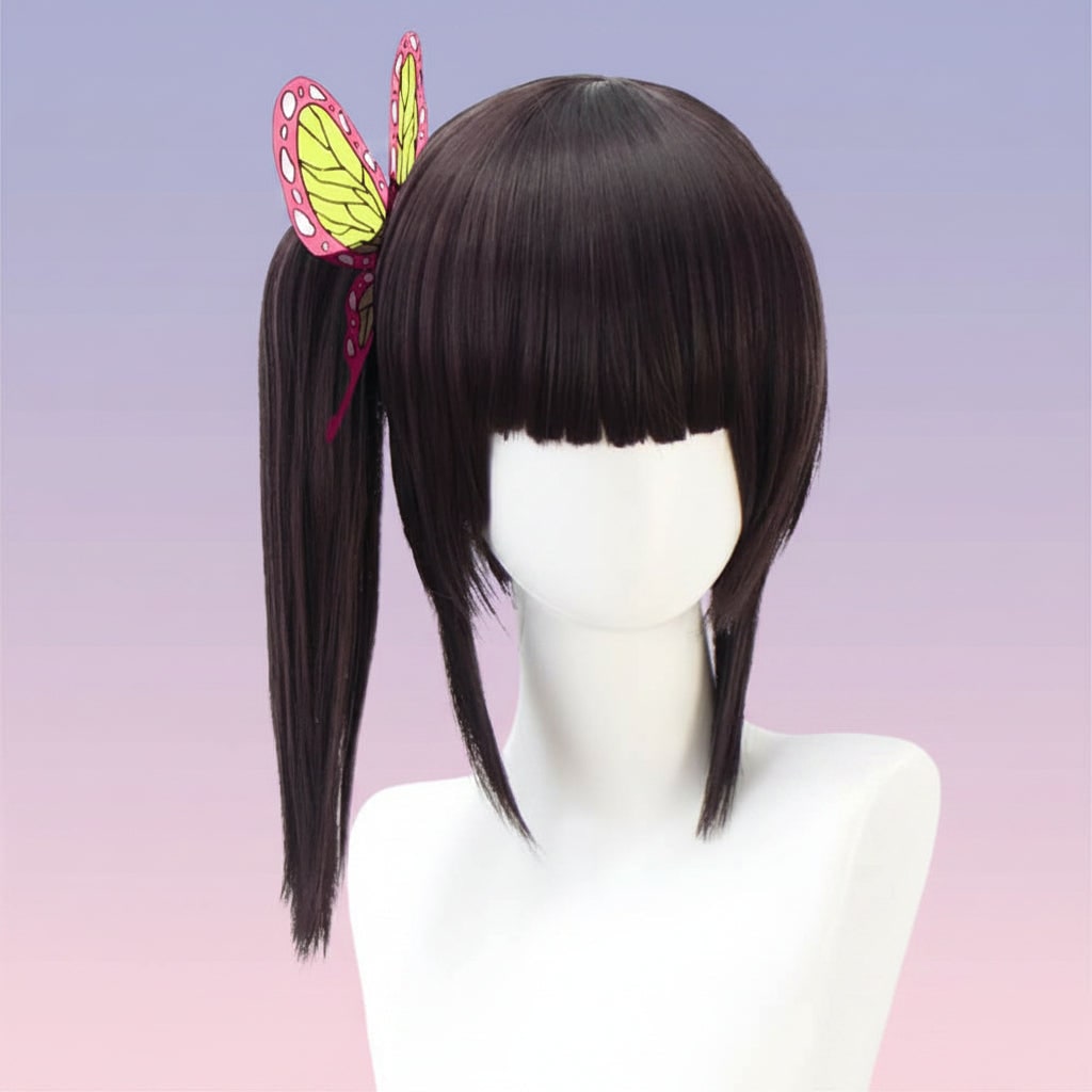 Epic Anime Cosplay Wig for Halloween Costumes with Layered Synthetic Hair - Image 8