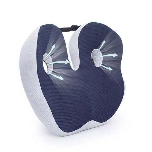 Ergonomic Desk Chair Seat Cushion with Coccyx Cutout Pressure Relief for Car and Office - Image 6