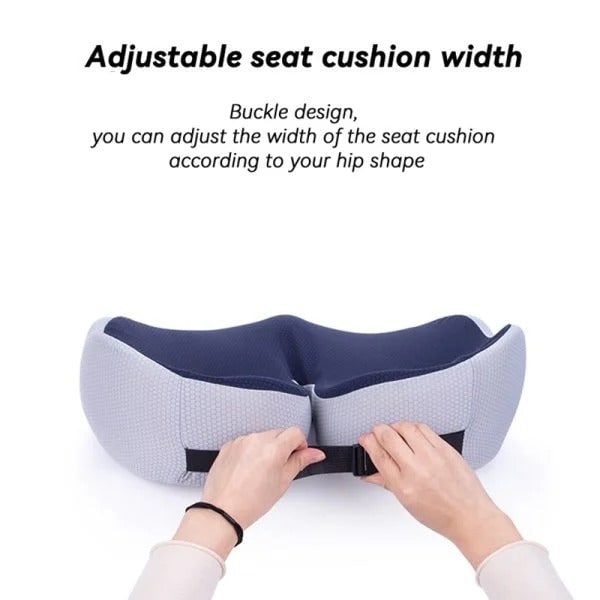 Ergonomic Desk Chair Seat Cushion with Coccyx Cutout Pressure Relief for Car and Office - Image 8