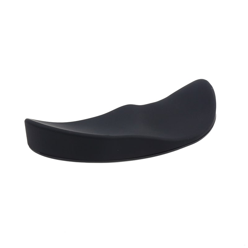 Ergonomic Mouse Wrist Rest Pad with Gliding Base and Contoured Silicone Support for Computer Gaming - Image 1