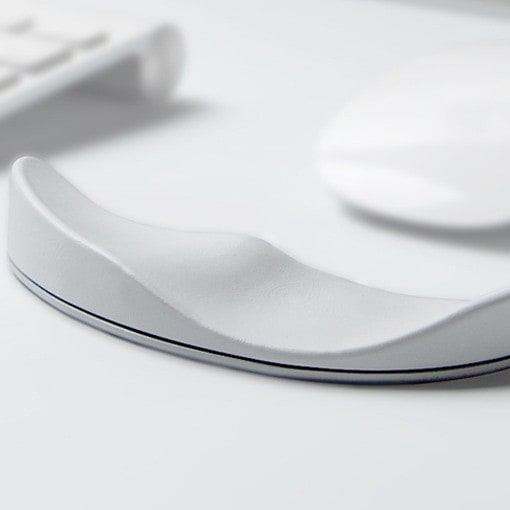 Ergonomic Mouse Wrist Rest Pad with Gliding Base and Contoured Silicone Support for Computer Gaming - Image 4