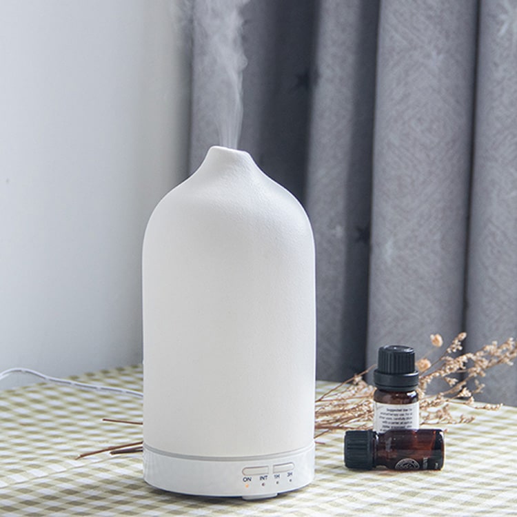 Essential Oil Diffuser and Aroma Humidifier with Ceramic Dome Timer and Ultrasonic Mist - Image 3