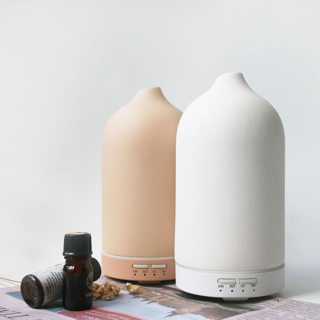 Essential Oil Diffuser and Aroma Humidifier with Ceramic Dome Timer and Ultrasonic Mist - Image 4