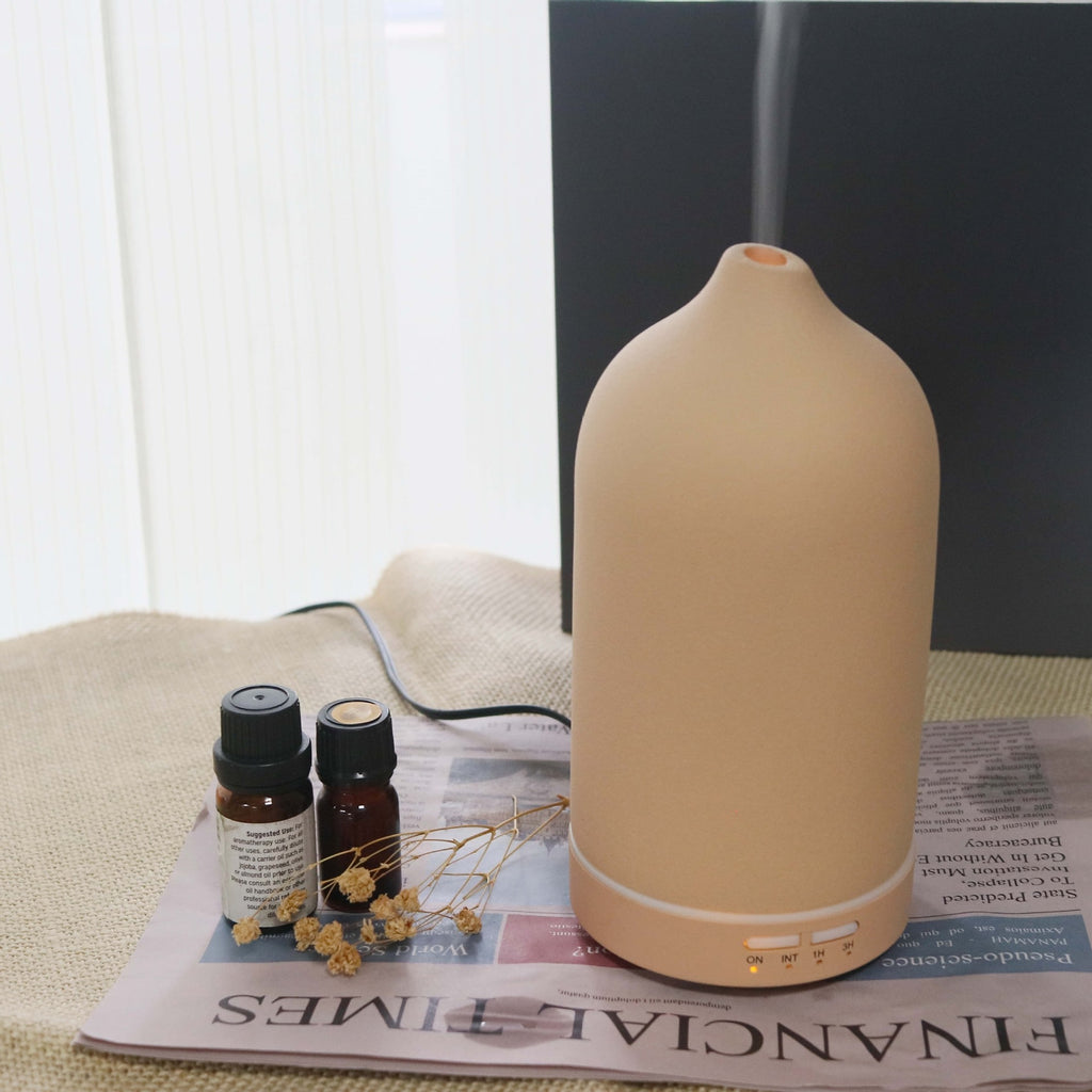 Essential Oil Diffuser and Aroma Humidifier with Ceramic Dome Timer and Ultrasonic Mist - Image 8