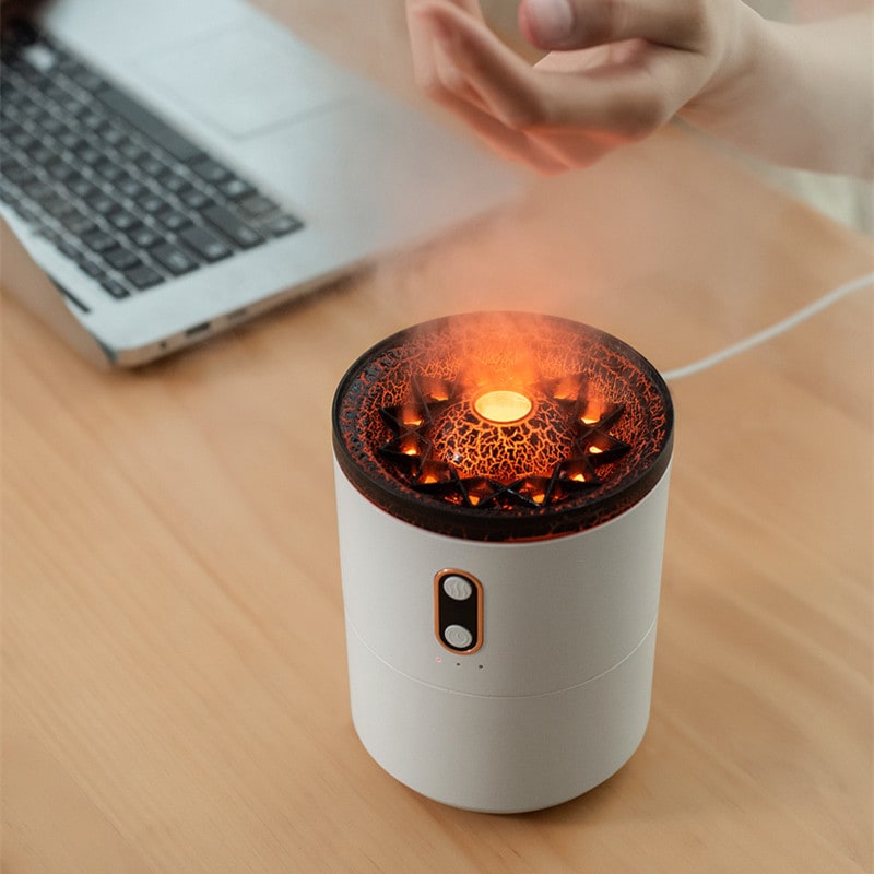 Essential Oil Diffuser and Aroma Humidifier with Light and Jellyfish Mist Ring for Room Freshener - Image 12