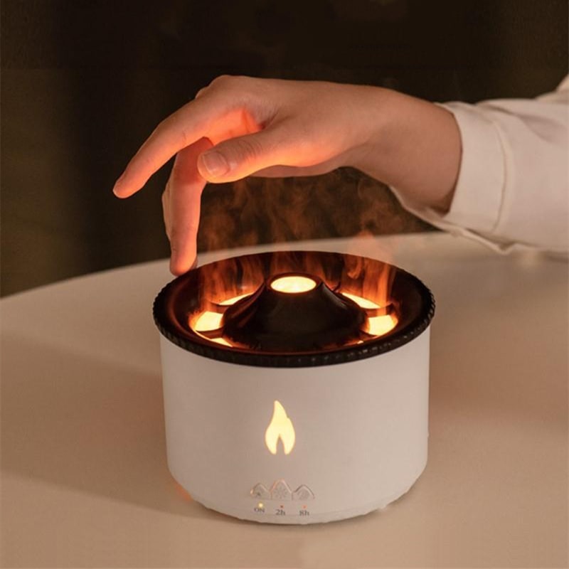 Essential Oil Diffuser and Aroma Humidifier with Light and Jellyfish Mist Ring for Room Freshener - Image 17