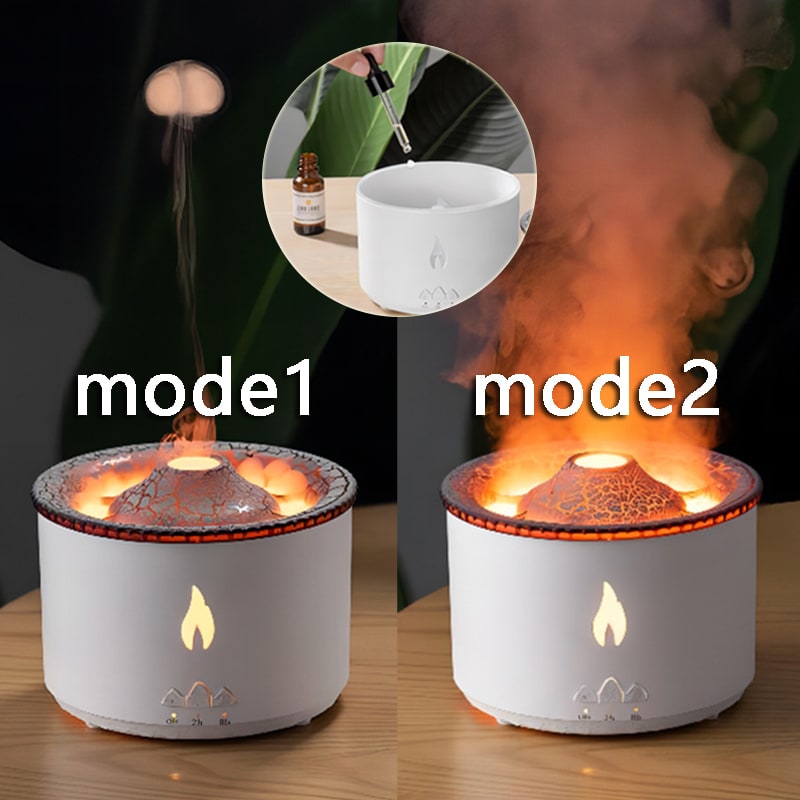 Essential Oil Diffuser and Aroma Humidifier with Light and Jellyfish Mist Ring for Room Freshener - Image 21