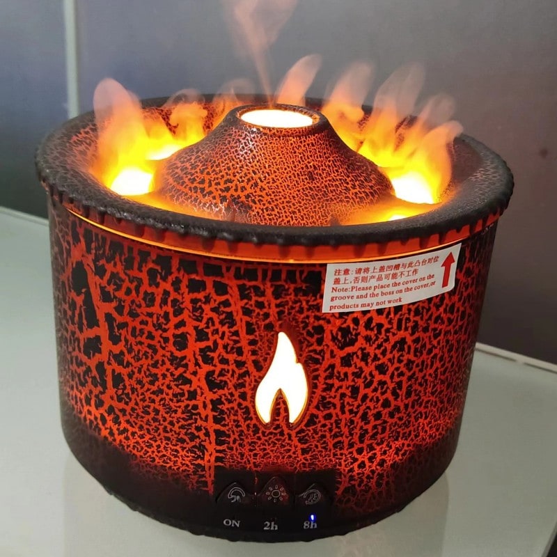 Essential Oil Diffuser and Aroma Humidifier with Light and Jellyfish Mist Ring for Room Freshener - Image 6
