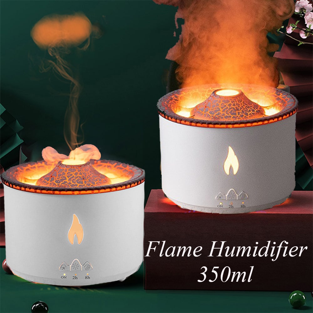 Essential Oil Diffuser and Aroma Humidifier with Light and Jellyfish Mist Ring for Room Freshener - Image 8