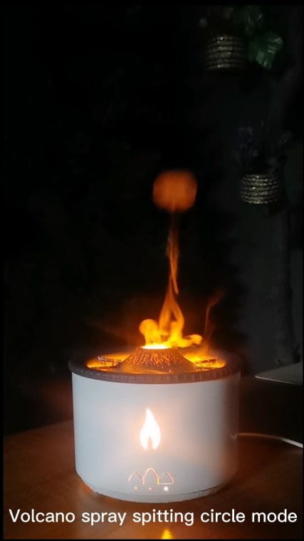 Essential Oil Diffuser and Aroma Humidifier with Light and Jellyfish Mist Ring for Room Freshener - Image 9