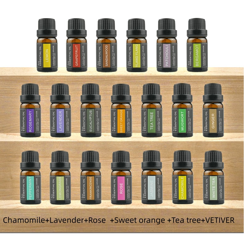 Essential Oil for Diffuser and Fragrances with Aromatherapy Dropper Bottle 10ml Pure Perfume - Image 2