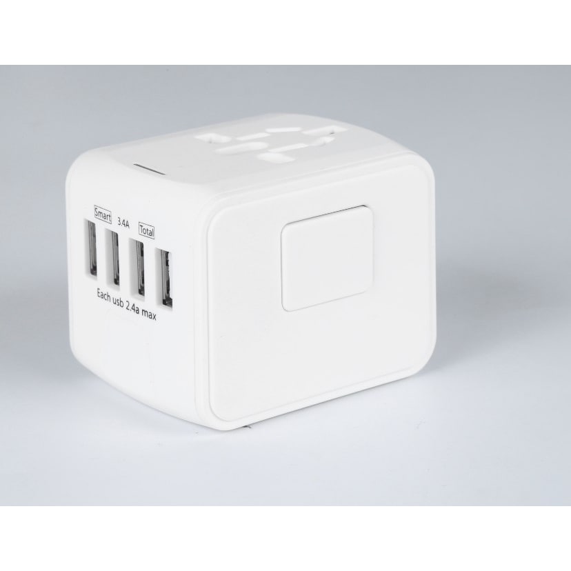 Eu Travel Adapter Plug with Universal Sockets Usb-A and Usb-C Ports for International Power - Image 7