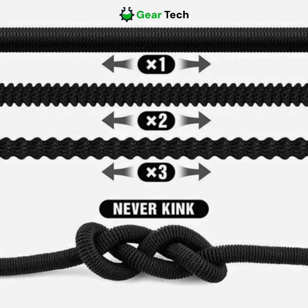 Expandable Expanding Garden Hose with 8-Pattern Spray Nozzle Brass Fittings and Anti-Kink Design - Image 15