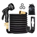 Expandable Expanding Garden Hose with 8-Pattern Spray Nozzle Brass Fittings and Anti-Kink Design - Image 17