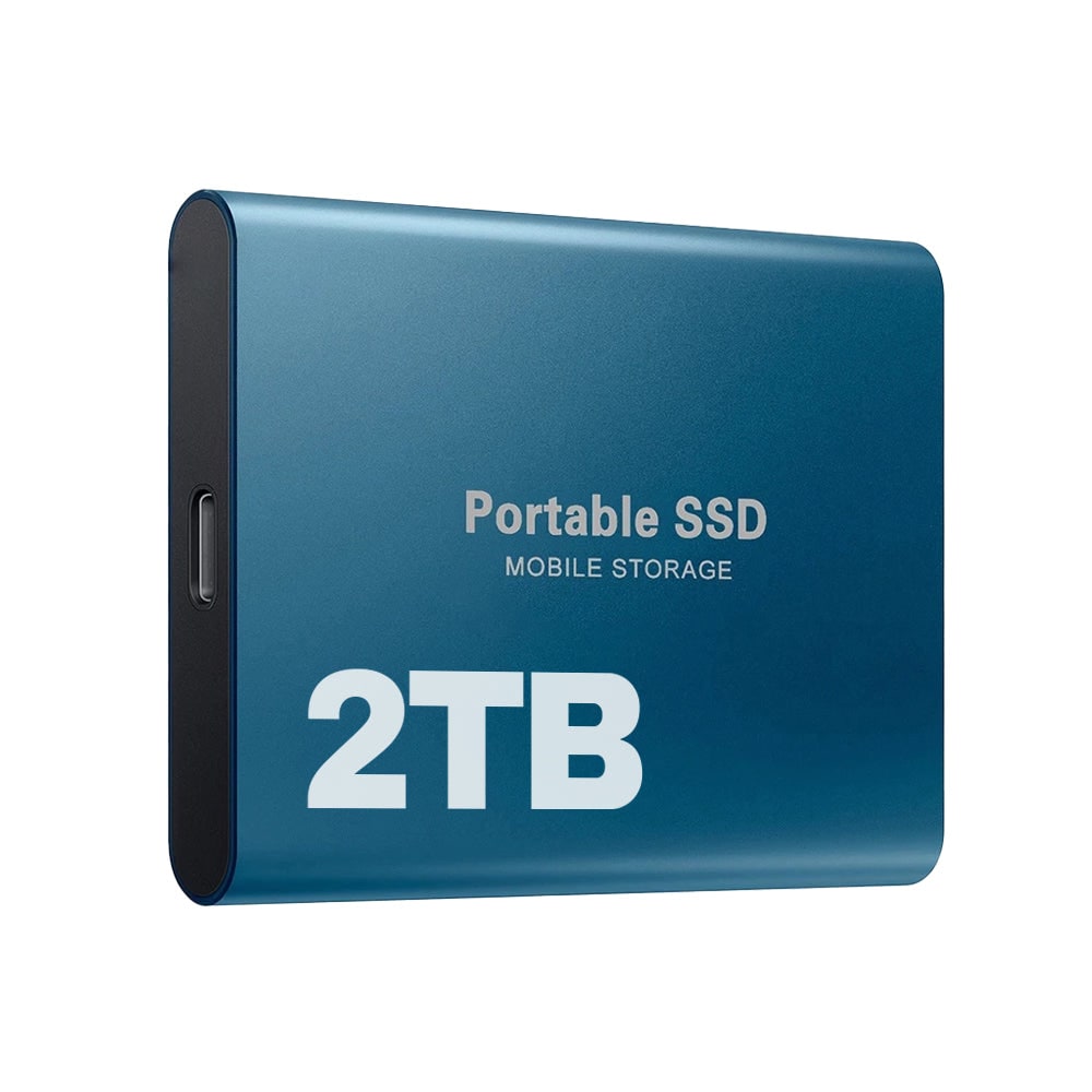 External Ssd Portable Solid State Drive with Usb-C for Fast File Transfer - Image 9