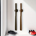 Extra Long Shoe Horn Wooden Handle Magnetic Wall Mount Standing Handled - Image 1
