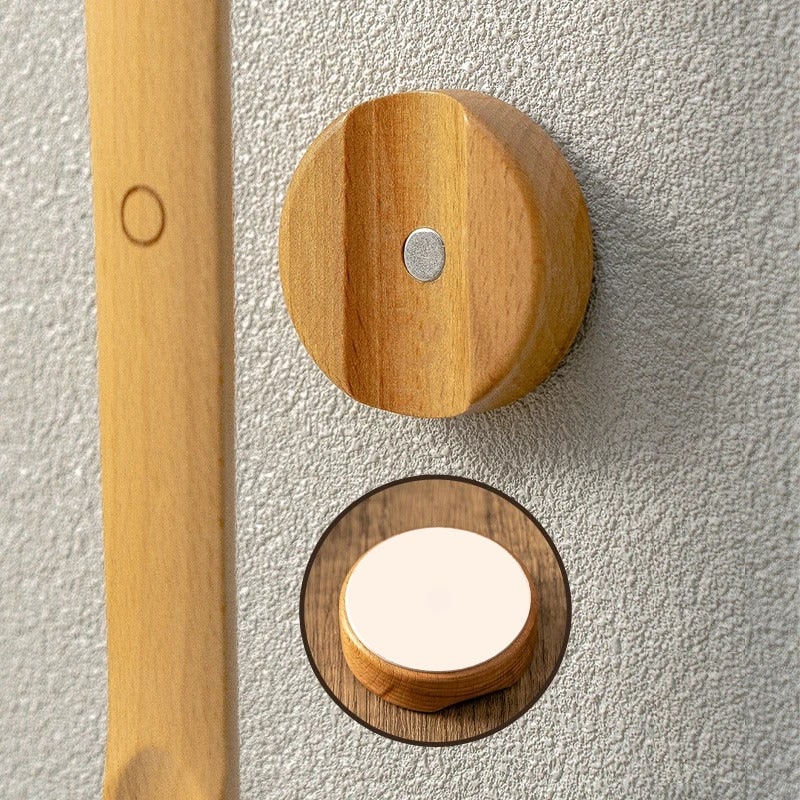 Extra Long Shoe Horn Wooden Handle Magnetic Wall Mount Standing Handled - Image 9