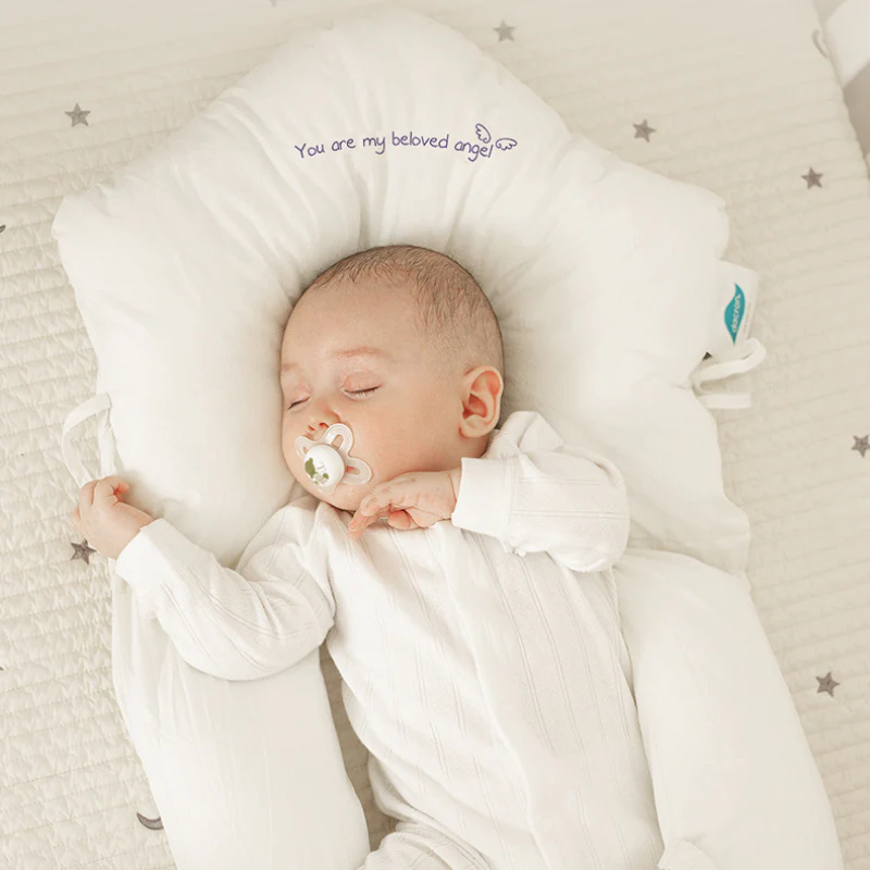 Hypoallergenic Baby Sleep Pillow for Safe Rest – Gentle Support Pillow for Infants and Supervised Sleep