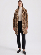 Leopard Print Aria Coat