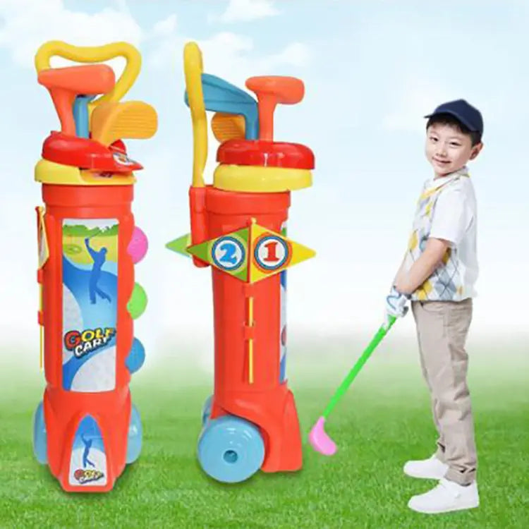 Kids Golf Practice Set for Indoor and Outdoor Play – Beginner Training Kit to Improve Coordination and Swing Skills
