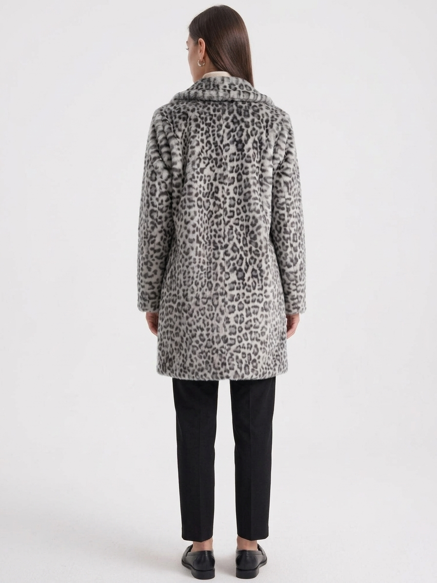 Leopard Print Aria Coat