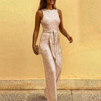 Liora Voss. – Women’s Glitter Jumpsuit for Parties & Special Occasions