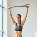 Figure Eight Resistance Band with Handles Full Body Non Slip Textured Grip Durable - Image 1